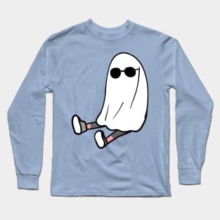 Ghost sitting Long Sleeve T-Shirt